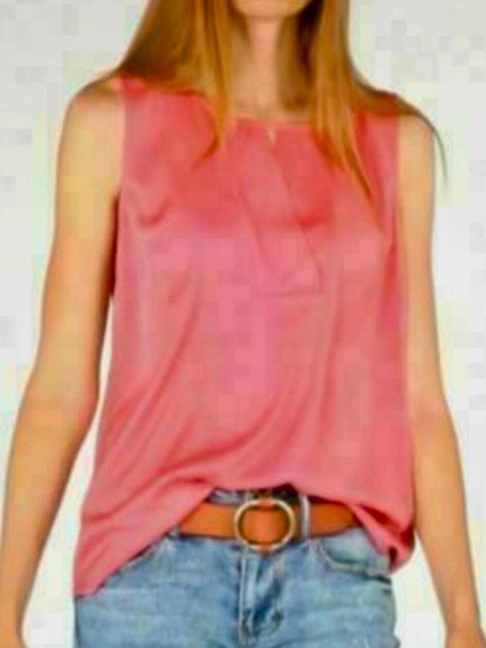 Cabi Blush Blouse #5541 Size M